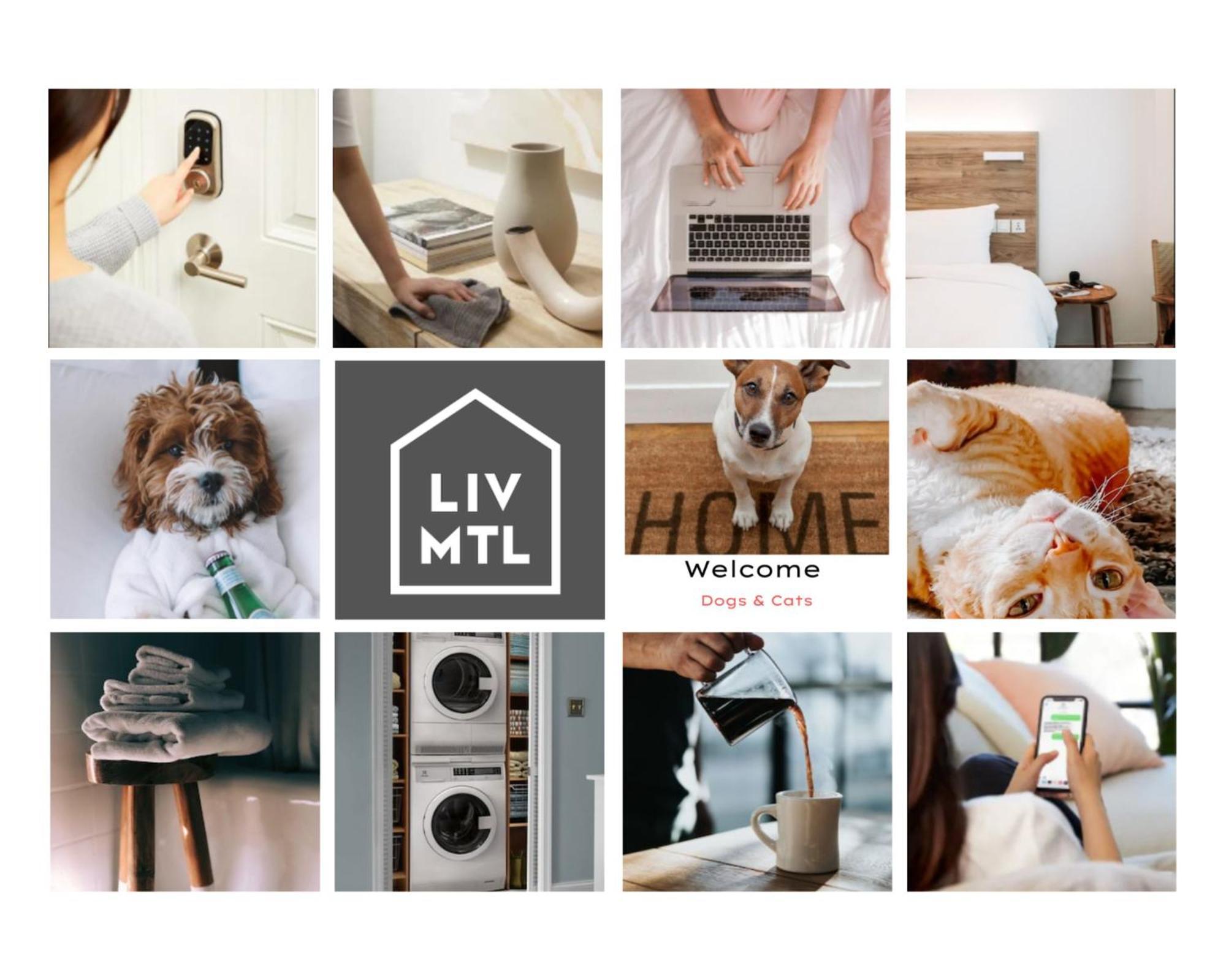 Liv Mtl Urban Aparthotel Монреал Екстериор снимка